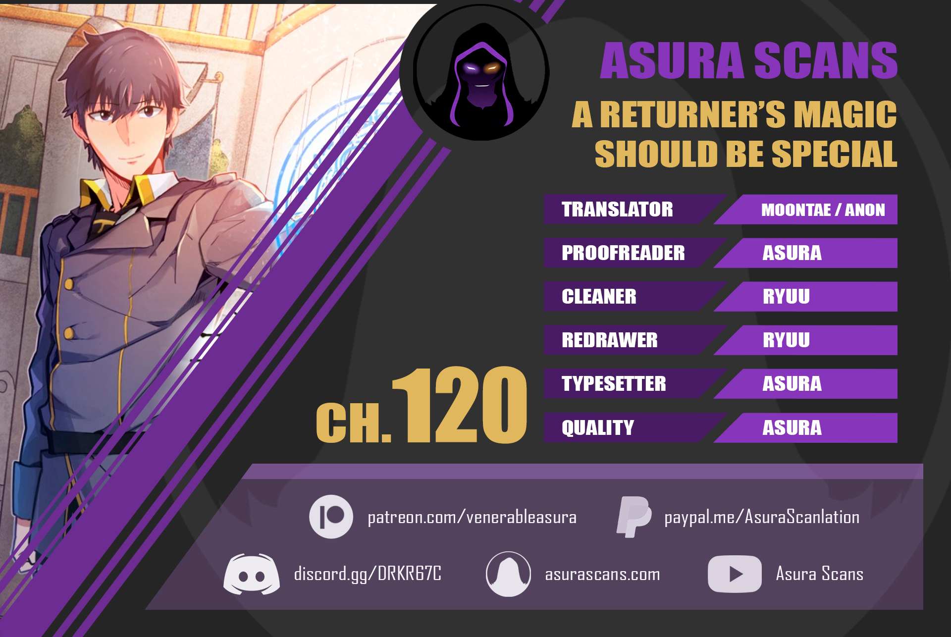 A Returner’s Magic Should Be Special Chapter 120 image 01
